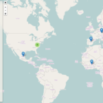 Missionary map frontend detail