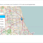 Missionary map entry screen